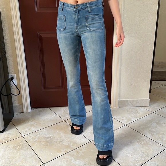 Perfect Hip Hugger Flare Jeans - Picture 3 of 11